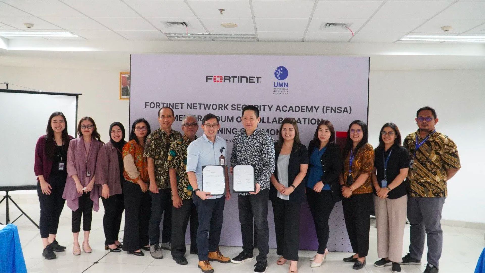 UMN Gandeng Fortinet, Dorong Generasi Cakap Keamanan Siber